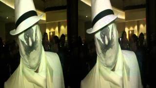 Rorschach Thermal Reactive Mask in 3D at Dragoncon 2011 [upl. by Eelame]