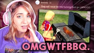 OMGWTFBBQ The Sims Mod So Horrific That It Was Banned [upl. by Atekahs167]