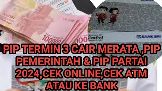 BANTUAN PIP CAIR TERMIN 3 NOVEMBER DESEMBER 2024CEK PENERIMA PIPCARA AKTIVASIampPENCAIRAN PIP DIBANK [upl. by Kissie]