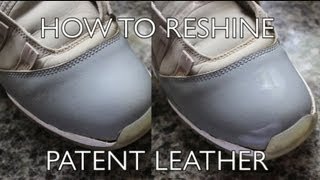 How to Reshine Patent Leather [upl. by Hedelman]