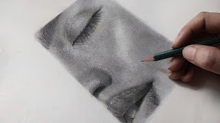 How I Draw Skin Texture  Pores Freckles Acne Wrinkles [upl. by Gemoets]