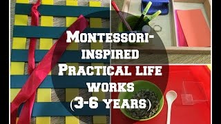 NEW series Montessoriinspired practical life works for 36 year olds [upl. by Proud]