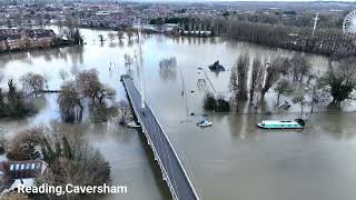 uk floods reading berkshire [upl. by Esra36]