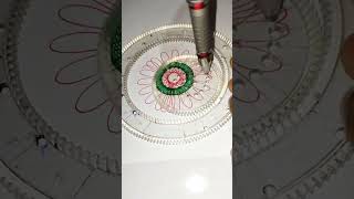 Satisfying Spirograph Art Draw Relax and Enjoy ASMR Sounds CreativeMind C 13 art spiroart [upl. by Navarro871]