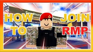 A Quick Guide On How To Join RMP Sharkuses British Army [upl. by Assila405]