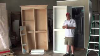 Murphy Door Surface Mount Bifold Install Part 1 [upl. by Yelrebmyk147]