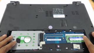 Acer Aspire e1 510 570 571 572 how to upgrade ram memory and harddrive easy diy [upl. by Arammahs245]