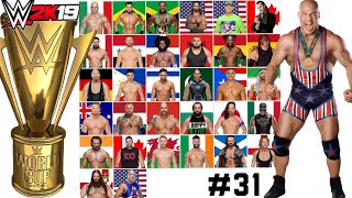 WWE 2k19 Universe Mode  Episode 31  WWE World Cup Round 1 [upl. by Russian]