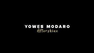 Lirik Lagu  Yowes Modaro  Aftershine [upl. by Herschel460]