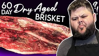 Trying Guga Foods 60 Day Dry Aged Brisket Is It As Good As He Says It Is guga dryaged beef [upl. by Ardnasxela]