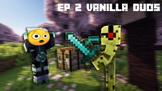 TROVIAMO I DIAMANTI VANILLA DUOS  minecraft [upl. by Zetta]