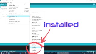 Install MiniCore Arduino IDE Additional Boards for ATmega328 ATmega168 ATmega88 ATmega48 ATmega8 [upl. by Melany]