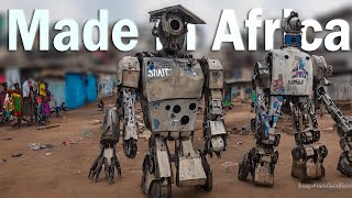 AI Robots Made In Africa [upl. by Ashli]