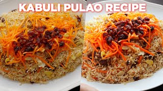 How To Make Kabuli Pulao Recipe [upl. by Ruelu243]