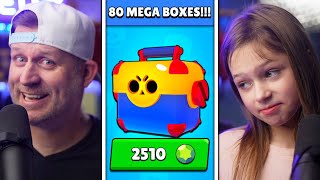 Mega Box Battle VS My Daughter I got scammed [upl. by Seiden]