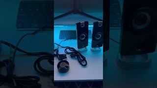 Cyber Acoustics CA3090 21 Computer Speakers Quick Review amazon speakersetup monitorspeakers [upl. by Eartnoed]