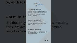 Want to rank higher on Google skysphere shorts seo [upl. by Ravel700]
