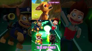 Paw Patrol Scary Chase vs Ryder x Coffin Dance  Tiles Hop EDM Rush coffindance tileshop [upl. by Norac388]