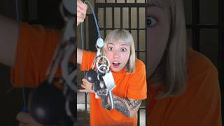 ela fez um plano infalível pra fugir da prisão 👮 asmr satisfying [upl. by Birdie]