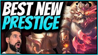 LITERALLY the BEST Prestige Skin Riot EVER made  NEW Duality Dragon Volibear Prestige Skin Edition [upl. by Nireves909]