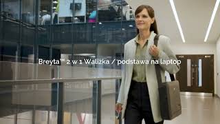 Przedstawiamy Breyta™ 2 w 1 Walizka i podstawa na laptop [upl. by Tneicniv]