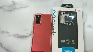 Speck Presidio Exotech Case for Samsung Galaxy S20 FE Unboxing and Review [upl. by Clive568]