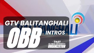 GTV Balitanghali OBB 2005Present Intros History Philippines [upl. by Lek]