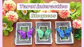 Lectura para momentos de bloqueo o estancamiento 🦋 Tarot Interactivo 🌀 atemporal ✨ [upl. by Sale]