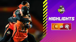 LAST OVER THRILLER  Perth Scorchers v Melbourne Renegades  WBBL10 [upl. by Borg]