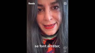 Marjane Satrapi a un message à lattention de Sandrine Rousseau  et vlaam dans sa g [upl. by Nellir]