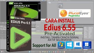 Review Edius 655 PluralEyes Plugin Support All Windows [upl. by Rudiger]