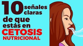 10 señales claras de que ESTÁS EN CETOSIS nutricional cómo saber si estás en cetosis [upl. by Lechar]