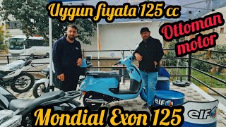 Mondial Exon 125 Detaylı İnceleme [upl. by Sarena]