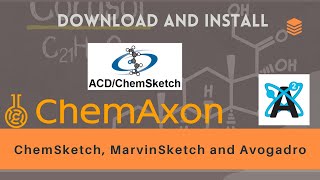 How to Download and Install ChemSketch MarvinSketch and Avogadro for Molecular Drawing [upl. by Dannica418]