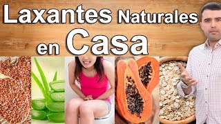 LAXANTES NATURALES  8 Alimentos Laxantes Para Curar el Estreñimiento y Hacer Una Limpieza de Colon [upl. by Arnst]