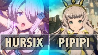 GBVSR🔥Hursix Narmaya Vs Pipipi Cagliostro🔥 High Level Gameplay [upl. by Leoni]