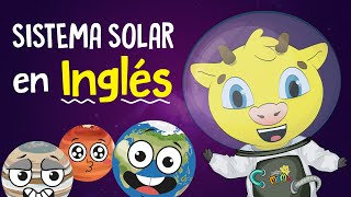 Inglés Para Niños  Los Planetas en Inglés  El Sistema Solar en Inglés [upl. by Azila]