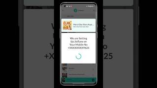 Jio tune kaise set kare  how to set jio tune shorts Mobile tips hiindi myjio jiotune [upl. by Oly410]