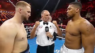 Otto Wallin Sweden vs Anthony Joshua England  KNOCKOUT BOXING fight HD 60 fps [upl. by Aicyla734]