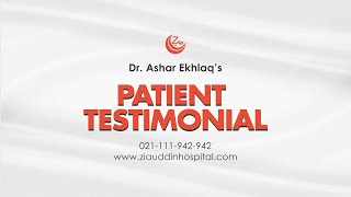 Patient Testimonial [upl. by Indira259]