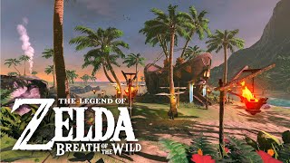 1 Hour of Lurelin Village to Study or Relax  Breath of The Wild [upl. by Frame]