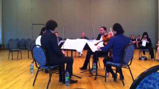 Morton Feldman  String Quartet 2 LIVE excerpt 1 [upl. by Donata]