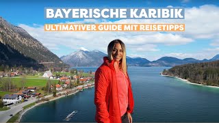 Walchensee Kochelsee in der Bayerischen Karibik  Ultimativer Guide mit Ausflugs und Wandertipps [upl. by Nida]