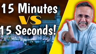 15 Minutes vs 15 Seconds Analysis  Face to Face [upl. by Ileane]