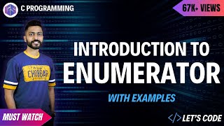 Enumerator in C Programming  enum in C Programming [upl. by Regnig]