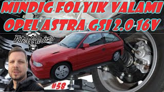 Mindig szivárog belőle valami  Opel Astra GSI 20 16v  Egyszer csak kész lesz 🚗🇩🇪😅 [upl. by Atat]