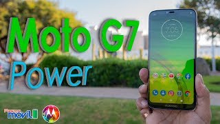 Moto G7 Power  Análisis [upl. by Flossy]