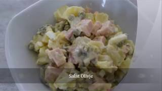 Thermomix TM5 Salat Olivje [upl. by Nyrahtak]