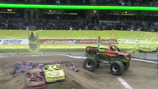 monster jam cleveland oh 2011 [upl. by Selina]