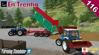 FARMING SIMULATOR 22 ⛰️ En Trentin 🌲 Concime per le serre ep116 [upl. by Frear819]